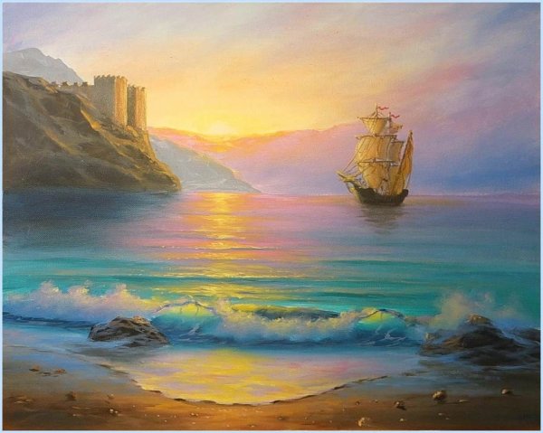 Красивая природа море