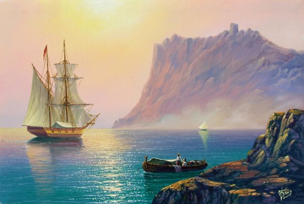 Американский художник Charles Vickery