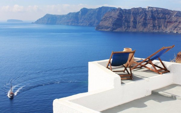 Санторини море