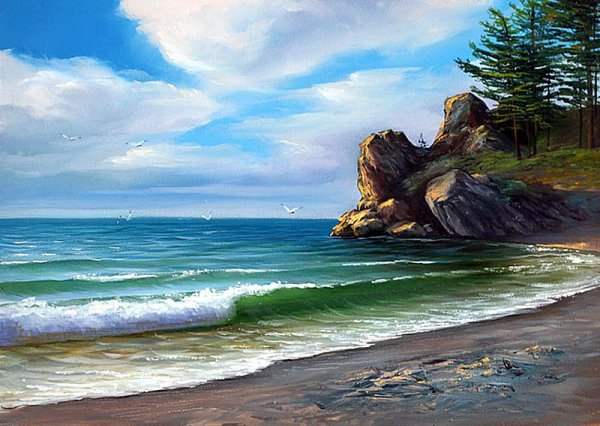 Художник Сергей Белов Байкал