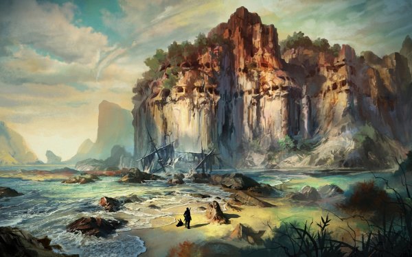 Скалы фэнтези