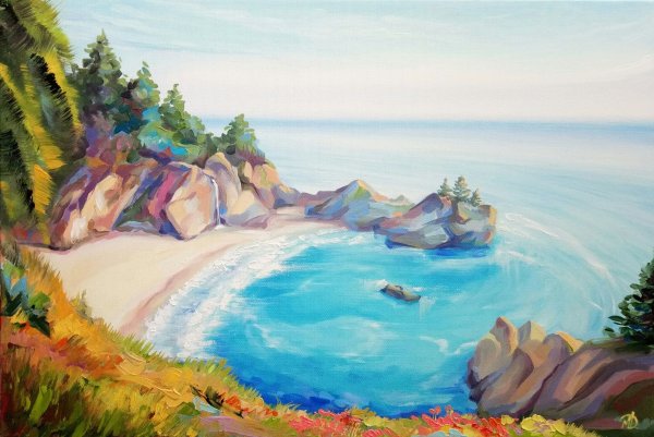 Сказочный залив