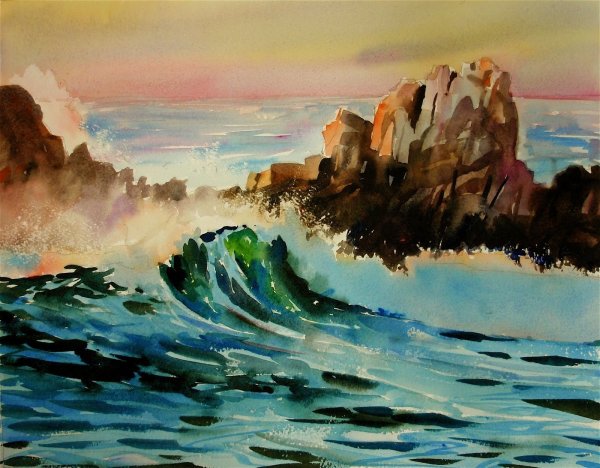 Картины гуашью