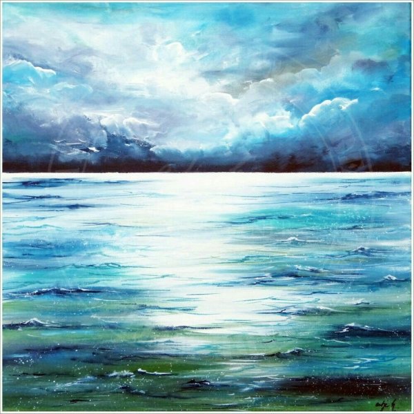 Море гуашью