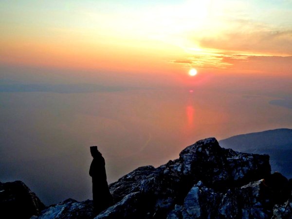 Монах Афон вершина