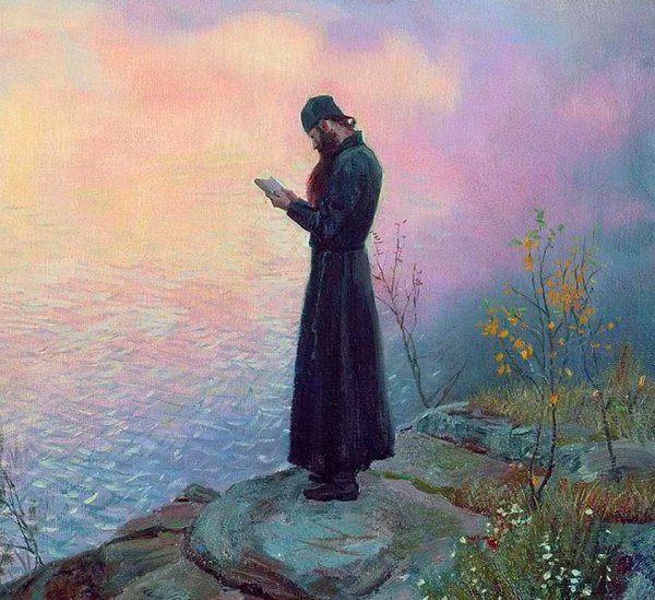 Афон одинокий монах