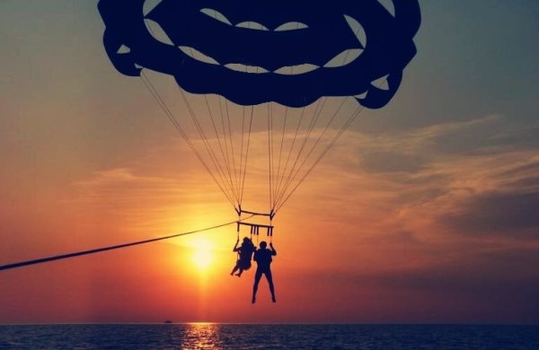 Парашют для лодки