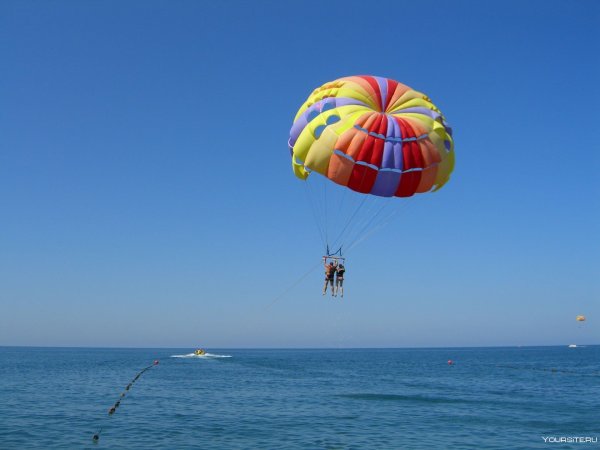 Парасейлинг парашют в Турции