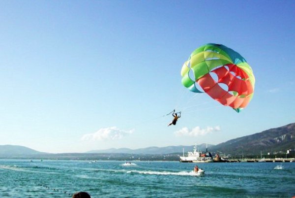 Пляжный парашют