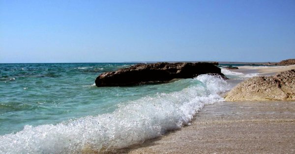 Каспийское море Дербент набережная