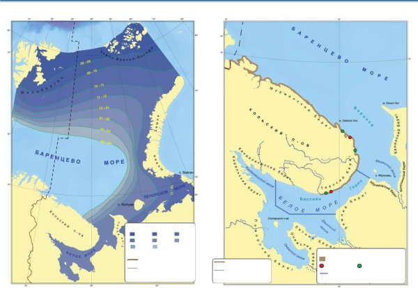 Что омывает Баренцево море