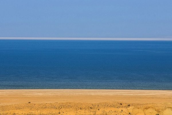 Аральское море с водой