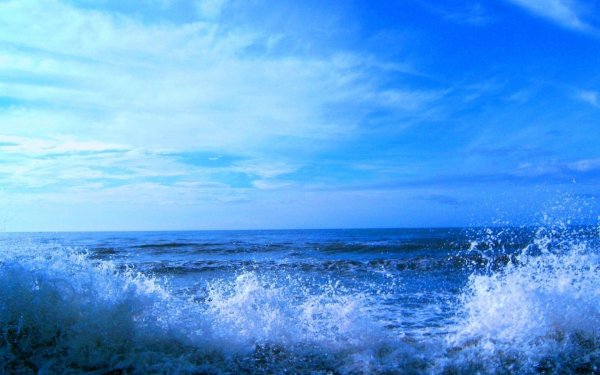 Картинки голубое небо и море
