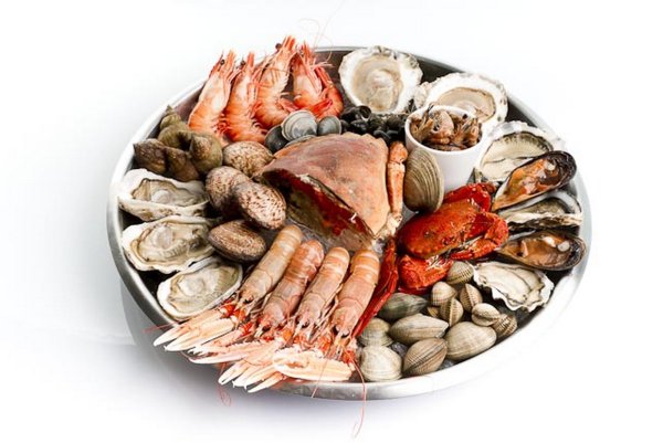 Тарелка с морепродуктами