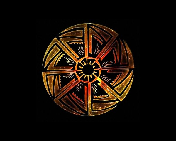 Славянские символы Коловрат Солнцеворот