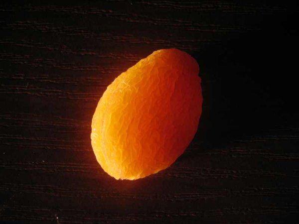 Человек на фоне солнца