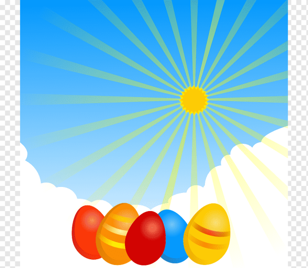 Пасха солнце