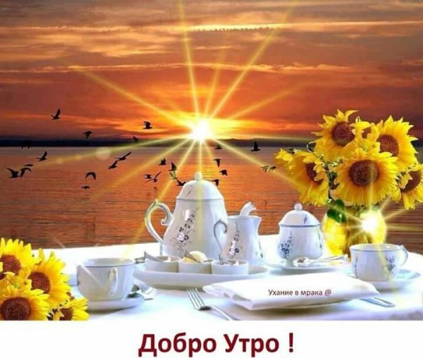 С добрым утром солнце