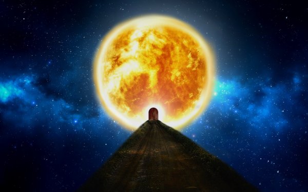 Солнце из космоса