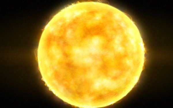 Солнце в космосе