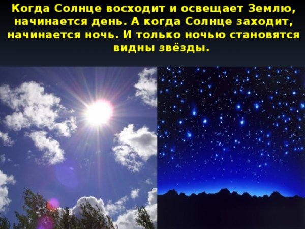 Звезды видны