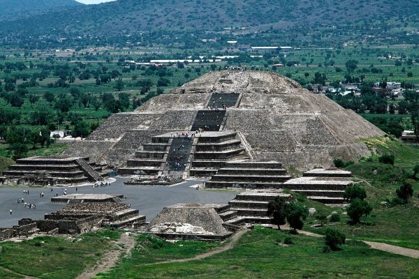 The Chichen Itza Pyramid in Mexico