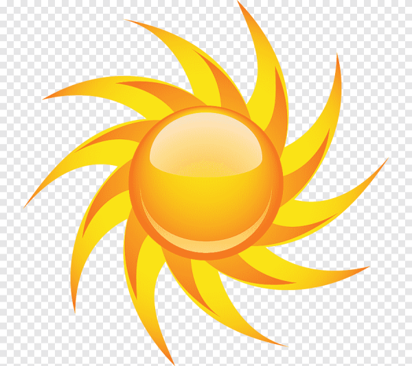 Солнце клипарт