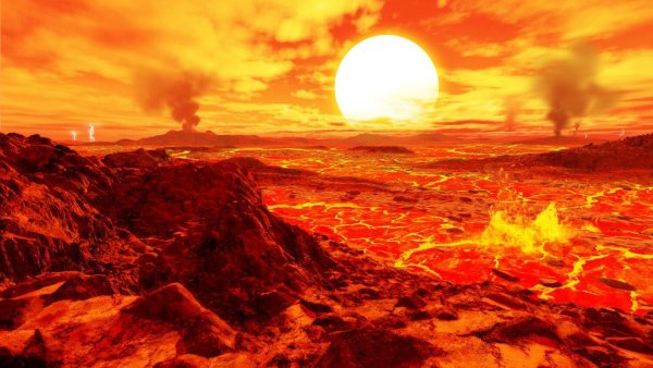 Солнце в космосе