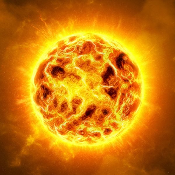 Солнце в космосе