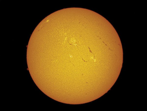 Вид фотосферы солнца