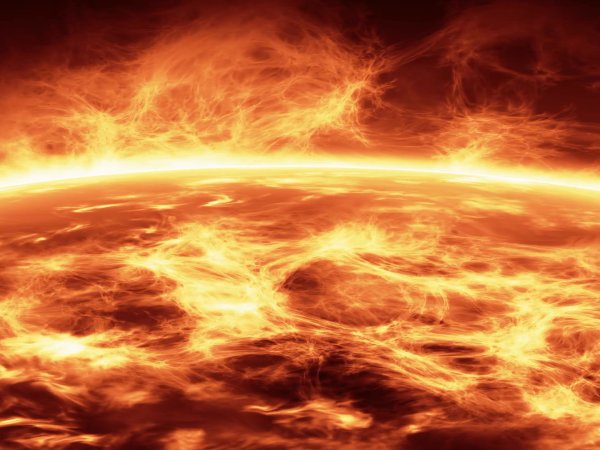 Строение солнечной атмосферы протуберанец