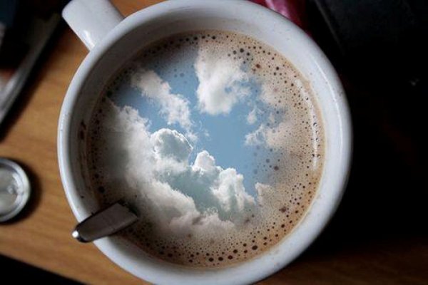 Утро солнце чашка кофе