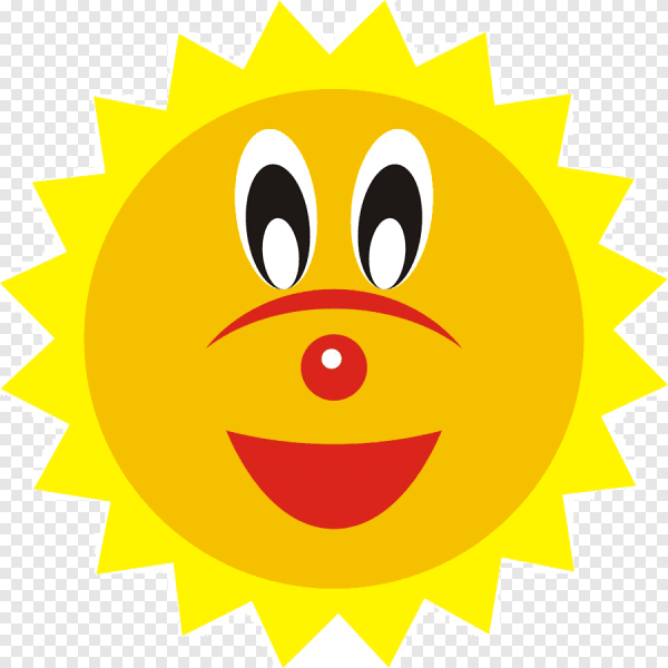 Солнышко без лучиков для детей