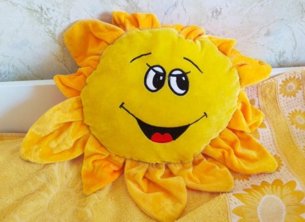 Мягкая игрушка солнышко