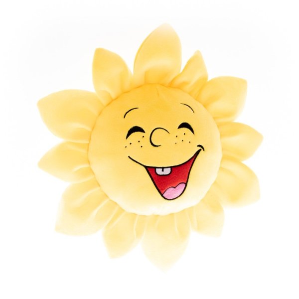 Подушка солнце разноцветная