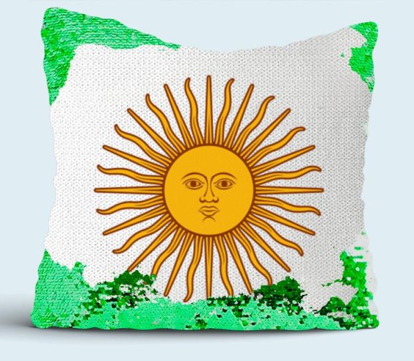 Подушка декоративная солнышко