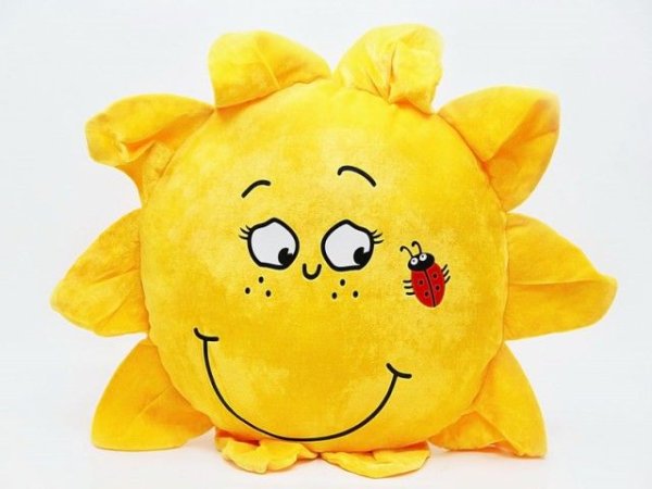 Подушка солнышко