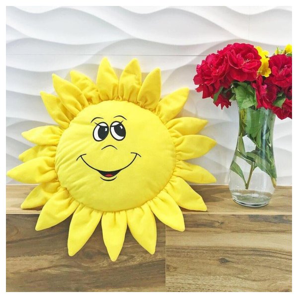 Вышивка солнца из фетра