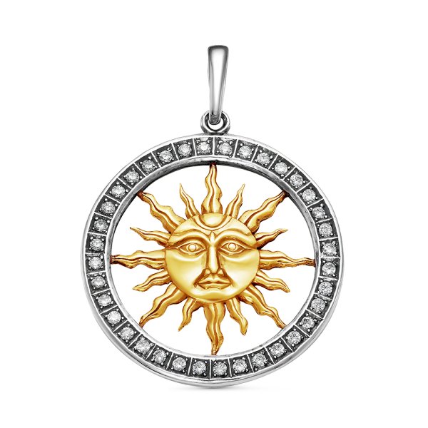 Подвеска в виде солнца