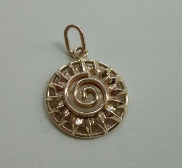 Золотые подвески