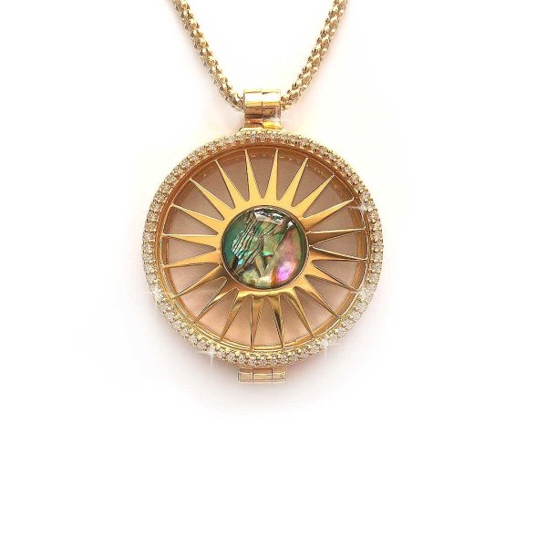 Цепочка подвеска солнце как на картах Таро