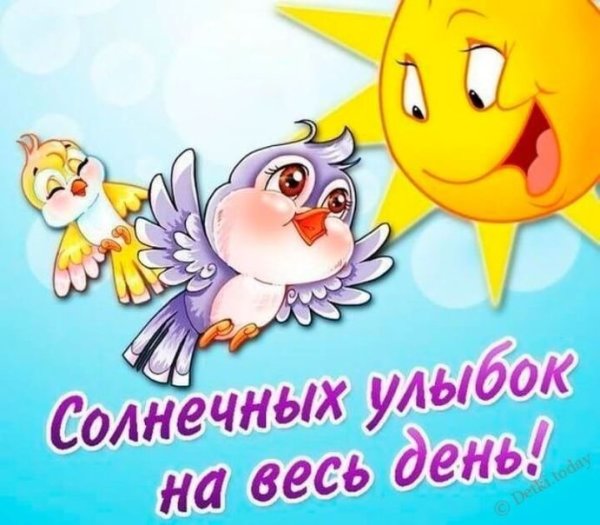 Солнечного дня и хорошего настроения прикольные