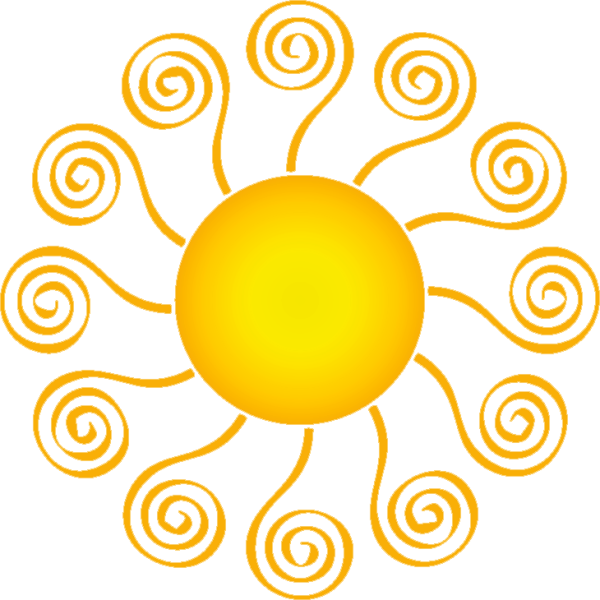 Рисование солнышко