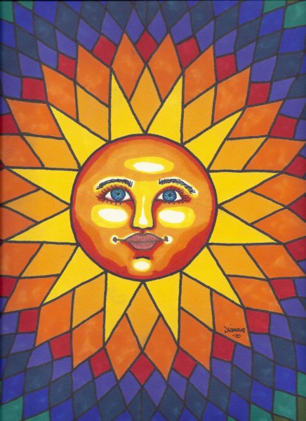 Солнце декоративное