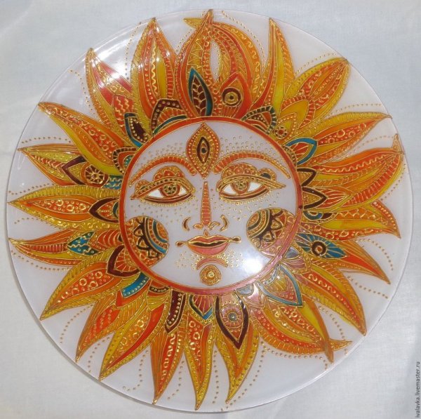 Солнце в декоративно прикладном искусстве