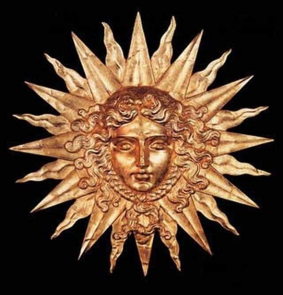 Гелиос Бог древней Греции