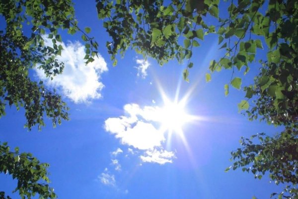 Небо солнце