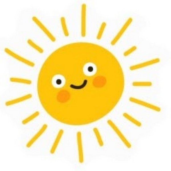 Солнце нарисованное