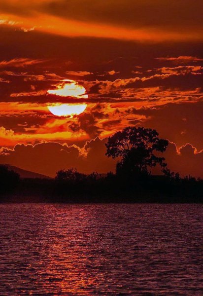 Красный закат