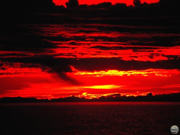 Кровавый закат